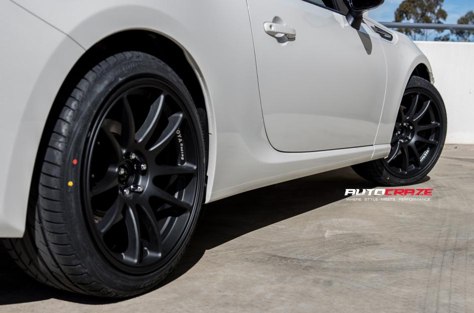 SUBARU BRZ CR TEK SATIN BLACK